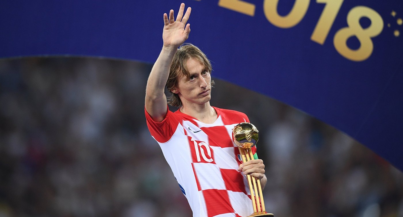 Лучшим игроком чемпионата мира по футболу признан хорват Модрич