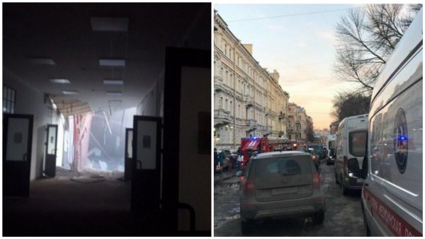В Петербурге не обнаружили людей после завершения обследования завалов в университете ИТМО
