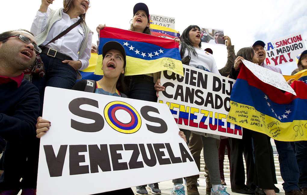Четвертая волна протестов прошла в Венесуэле в спокойной обстановке