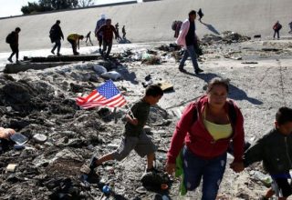 Власти Мексики остановили почти 240 нелегальных мигрантов, пытавшихся попасть в США