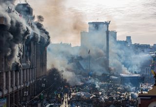 «Майдан забвению не подлежит» — под таким слоганом прошла акция возле Офиса президента