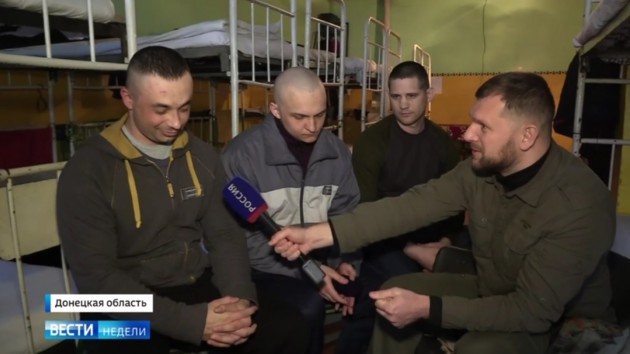 В России показали сюжет с «пленными украинцами» на Донбассе