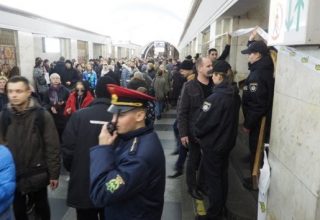 Станция метро «Майдан Независимости» закрыта из-за сообщении о минировании