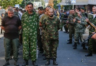 250 украинских пленных на оккупированном Донбассе