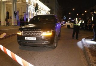 Убийство ребенка в автомобиле Range Rover в Киеве