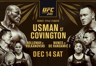 UFC 245. 14 декабря. Три чемпионских пояса на кону