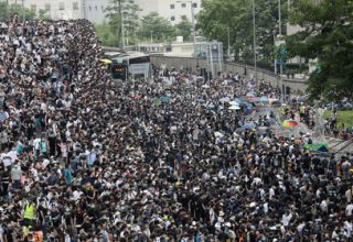 Массовые протесты в Гонконге