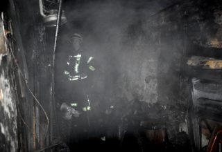 В Одессе ночью произошло два пожара