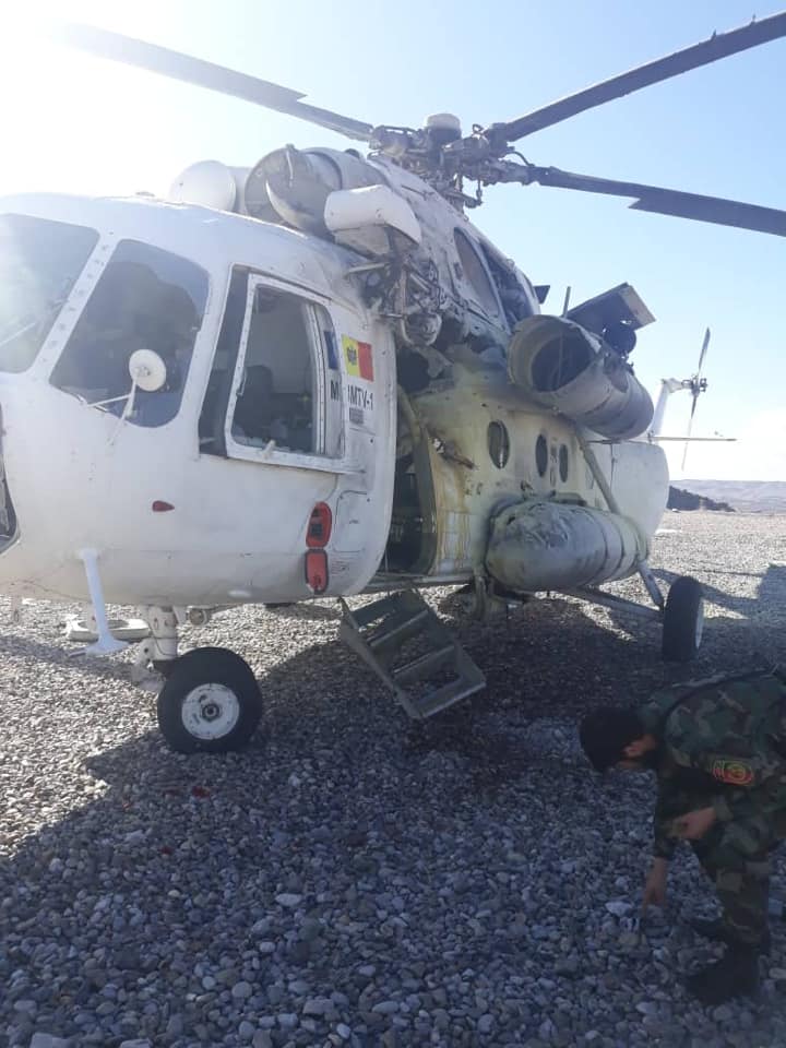 В Афганистане ракетой был атакован молдавский вертолёт с украинским экипажем