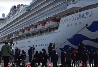 Ещё у 41 пассажира круизного лайнера в Японии обнаружили коронавирус