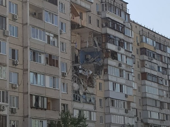 В Киеве произошёл взрыв газа в многоэтажке: обвалилось несколько этажей