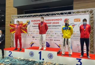 Украинец выиграл медаль чемпионата Европы по тхэквондо