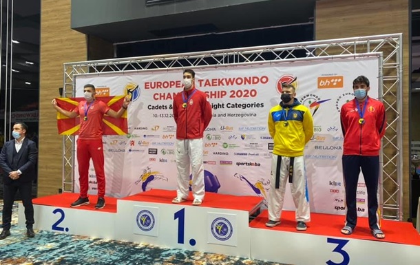 Украинец выиграл медаль чемпионата Европы по тхэквондо
