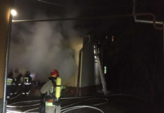 В Ивано-Франковске вспыхнул пожар в помещении храма, один человек пострадал