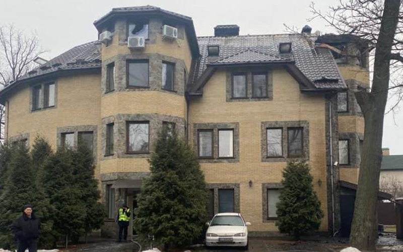 В Киеве сгорел дом престарелых