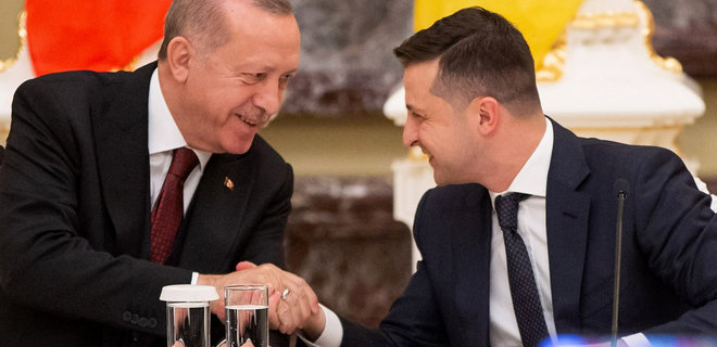 Зеленский о переговорах с Эрдоганом