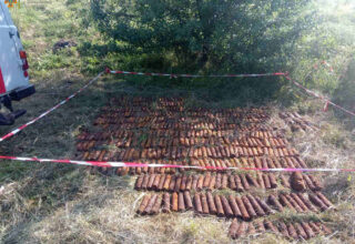 В Николаевской области силами ГСЧС было ликвидировано 502 артиллерийских снаряда времён прошлых войн