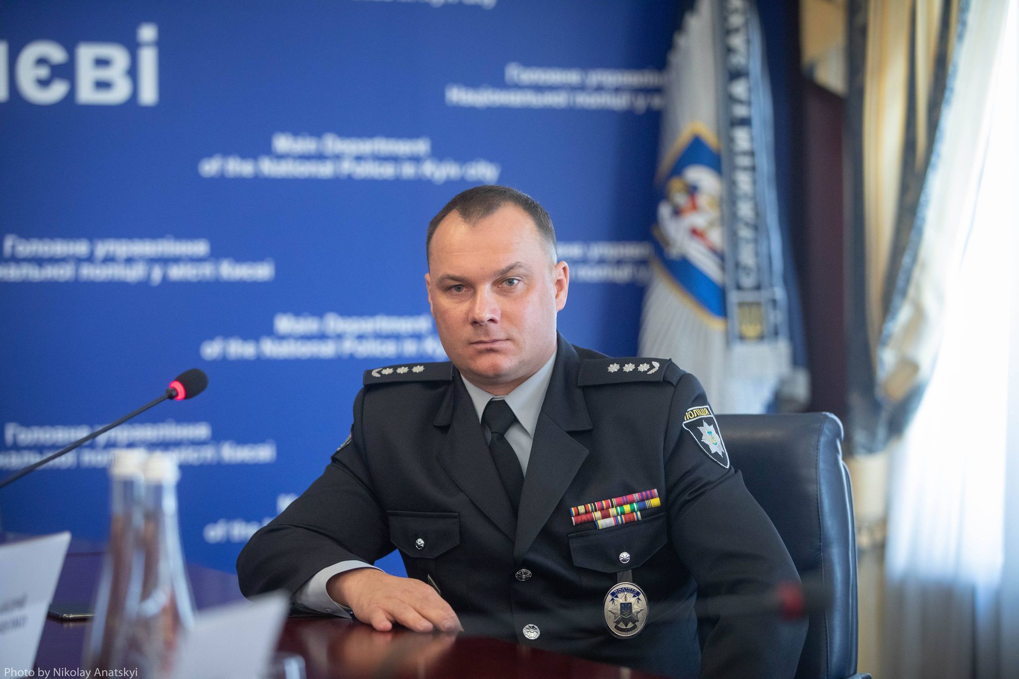 Денис Монастырский представил нового начальника полиции Киева