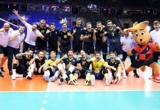Украина сыграет против России в 1/8 финала чемпионата Европы-2021 по волейболу