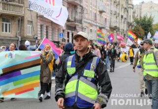 Полиция не зафиксировала ни одного нарушения во время Марша Равенства в Киеве