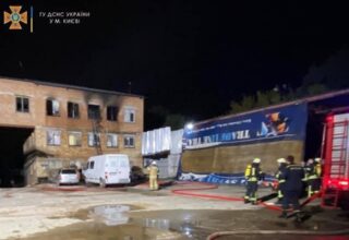 Ночью в столичном хостеле в результате пожара погиб человек