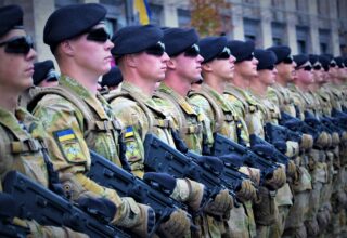 14 октября: сегодня в центре Киева проходят массовые мероприятия в честь Дня защитника Украины