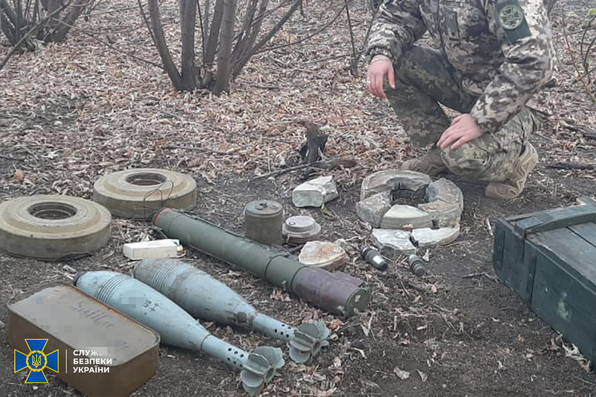 СБУ обнаружила боевые схроны вражеских диверсантов на востоке и юге Украины