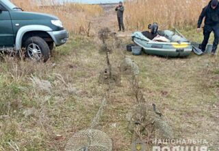 В Донецкой области полицейские разоблачили браконьеров, которые нанесли ущерб государству на сумму 5 млн гривен