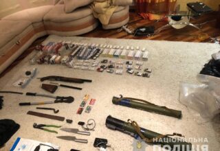 Полиция Киевской области изъяла у серийного вора арсенал оружия