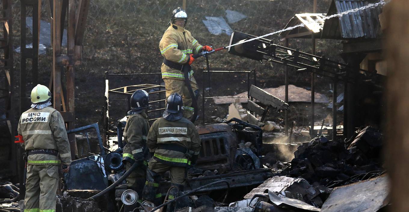 Построенный при Хрущеве пороховой завод в Рязанской области взорвался