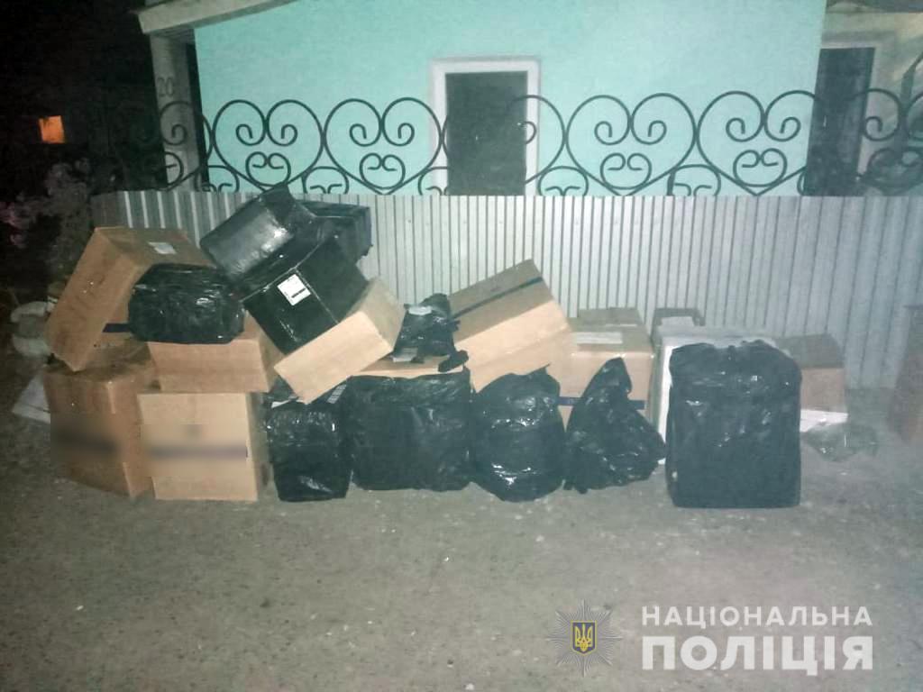 На Буковине полицейские изъяли из незаконного оборота подакцизные товары на сумму более 800 тысяч гривен