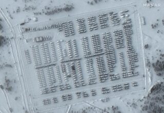 СМИ опубликовали новые спутниковые снимки войск РФ у границ Украины