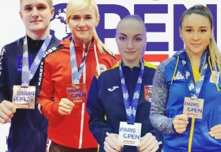 Украина завоевала 4 медали на турнире по карате в Париже