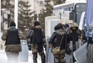 На фоне протестов в Казахстане задержаны более 4 тысяч человек