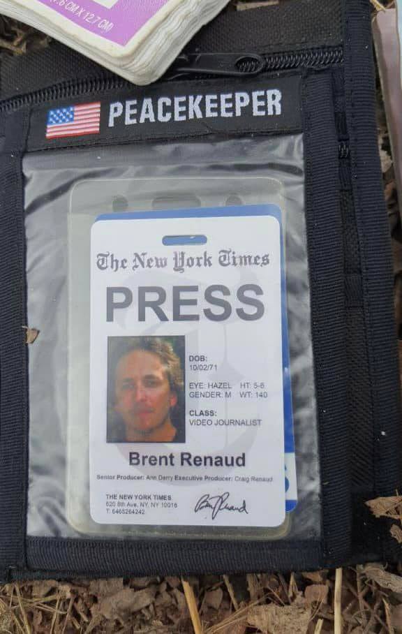 В Ирпене был расстрелян корреспондент New York Times