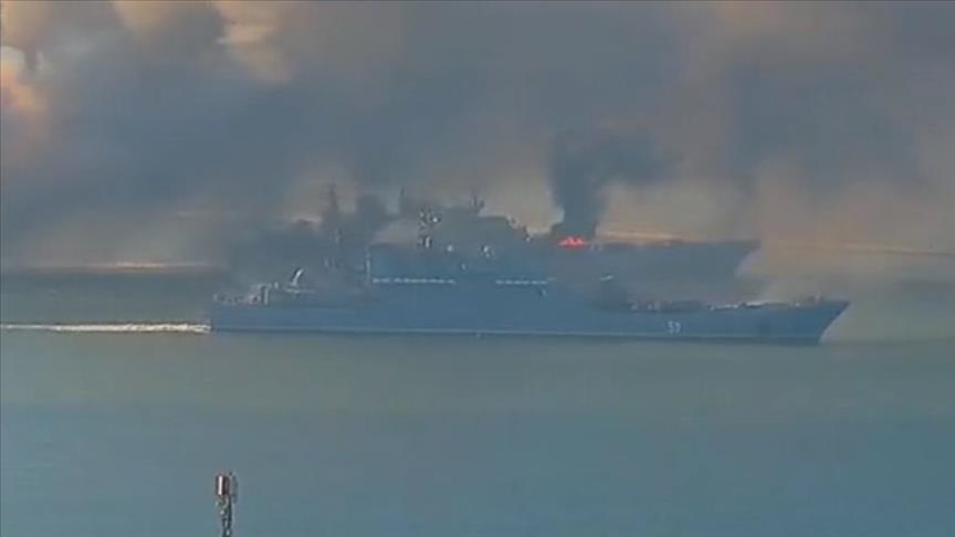«Москва — всё»: знаменитый российский крейсер, который горел накануне, затонул