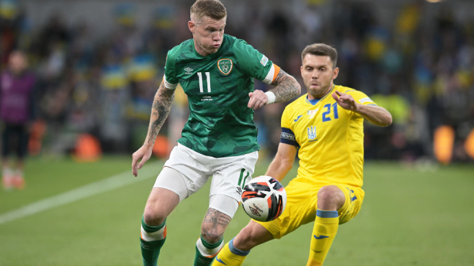 Украинская сборная победила Ирландию со счётом 1:0 на старте Лиги наций УЕФА