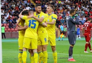 Футбол: Украина разгромила Армению со счётом 5:0