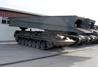 Німеччина передала Україні 16 танкових мостоукладачів та 10 понтонно-мостових машин