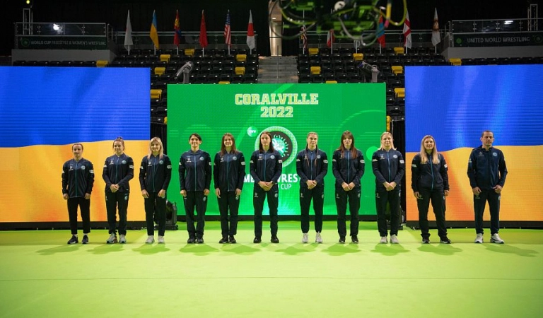 Женская сборная Украины стала обладателем Кубка мира по борьбе