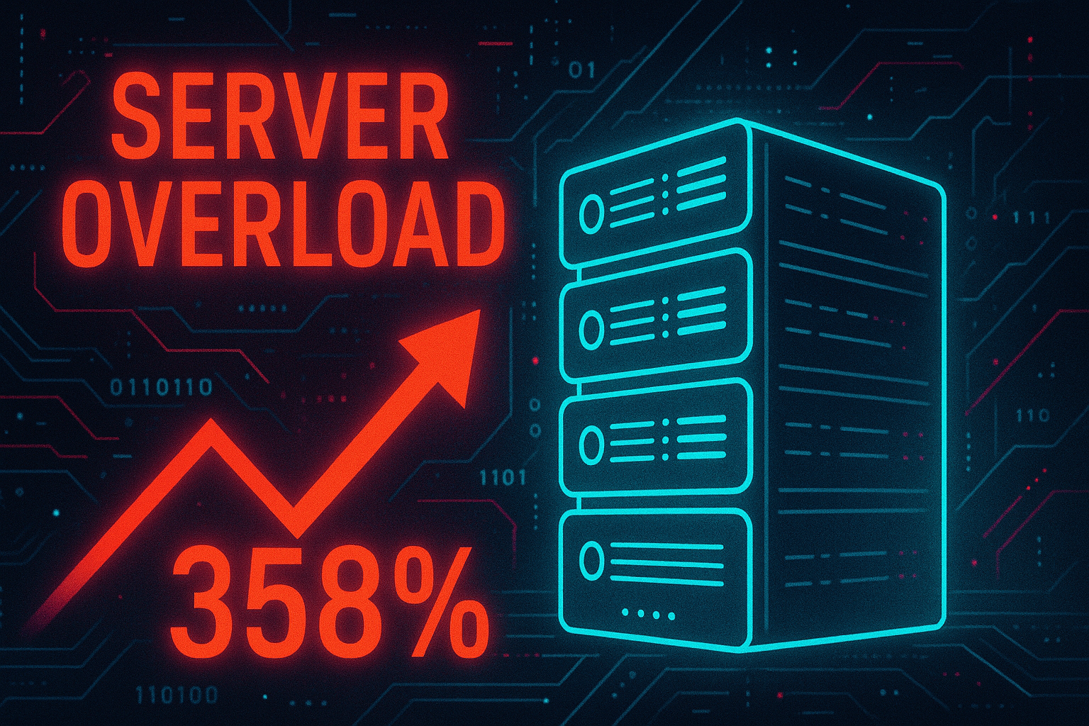 Рекордний сплеск DDoS-атак у 2025 році: приріст на 358%, атаки сягають 6,3 Тбіт/с