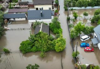 З підтоплених будинків поблизу Львова евакуювали вісім людей