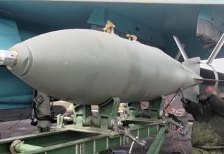 РФ сбросила рекордное число УАБов на Украину