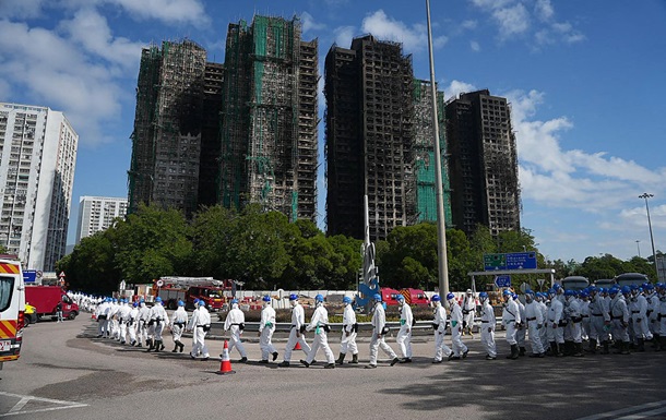 У Гонконгу кількість загиблих від пожежі зросла до 151