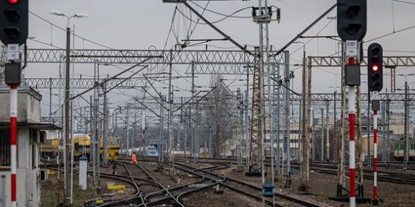 Повреждение железнодорожного полотна замечено в центральной Польше