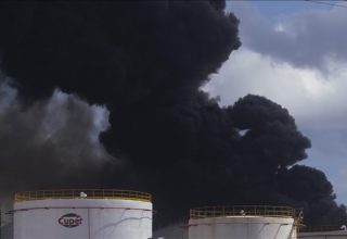 В аеропорту Кувейту дрони потрапили до паливного резервуару.