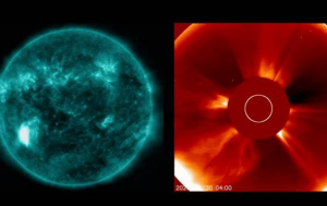 Мощный выброс на Солнце спровоцировал помехи в радиопередаче