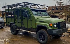 Украина получила еще пять бронемашин MEDIGUARD