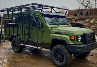 Украина получила еще пять бронемашин MEDIGUARD