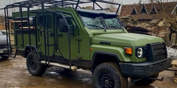 Украина получила еще пять бронемашин MEDIGUARD
